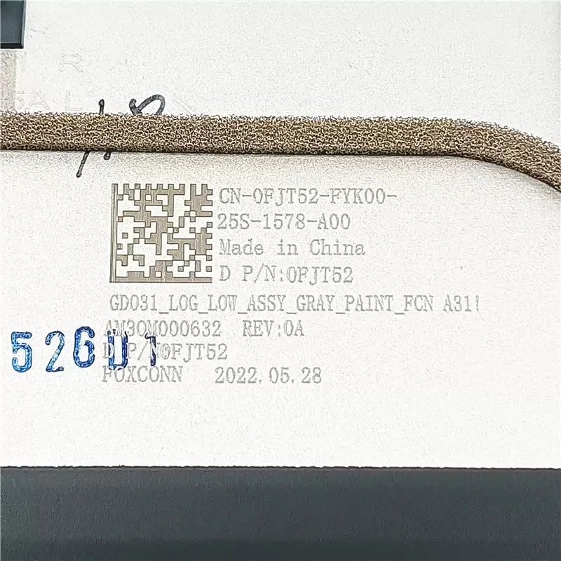 NEW ORIGINAL Laptop Replace Bottom Cover D Case for DELL XPS 13 Plus 9320 (2022) 04JVX5 4JVX5 0FJT52 FJT52 - Image 4