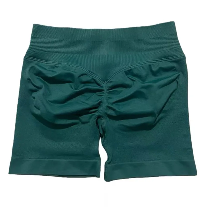 HISTELLO Sportshorts 4.5" Dames Yoga Shorts Naadloze Lage Taille Scrunch Bum Gym Leggings Workout Stretch Fitness Sportshorts - afbeelding 2