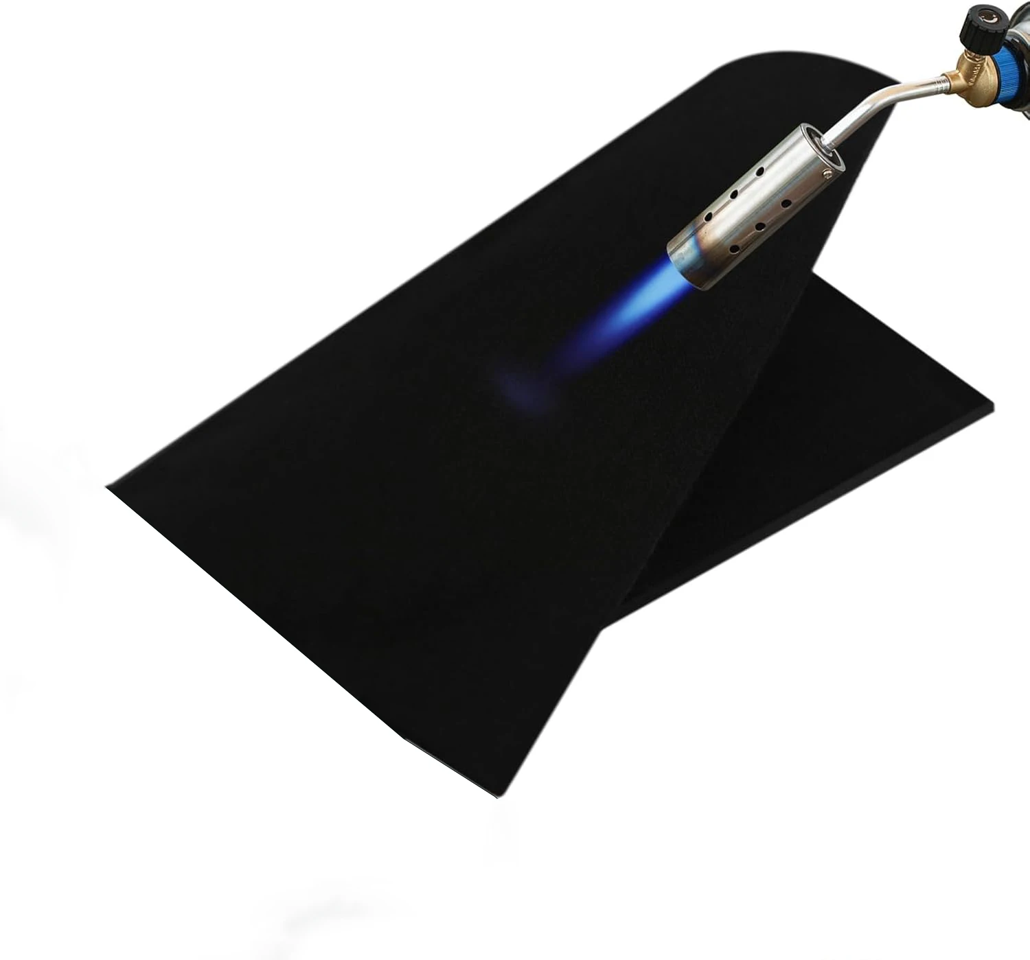 

80"x 54y Fireproof Welding Blanket Pad, Fire Resistant Felt Cloth for Heat Shield for Soldering, Firepit, Smoker, Black