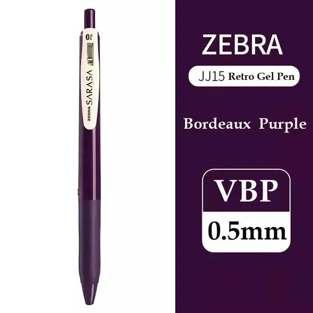 ZEBRA SARASA Retro Color Gel Pens 0.5mm (10-Pack)