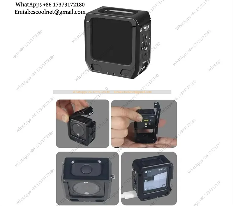 Aluminum Alloy Camera Protective Cage Rig Frame Housing For DJI Osmo Action 2 Sport Camera
