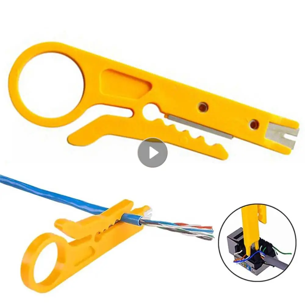 1PC Wire Stripper Knife Crimper Pliers Crimping Tool Cable Stripping Wire Cutter Multi Tools Cut Line Multifunctional Hand Tools
