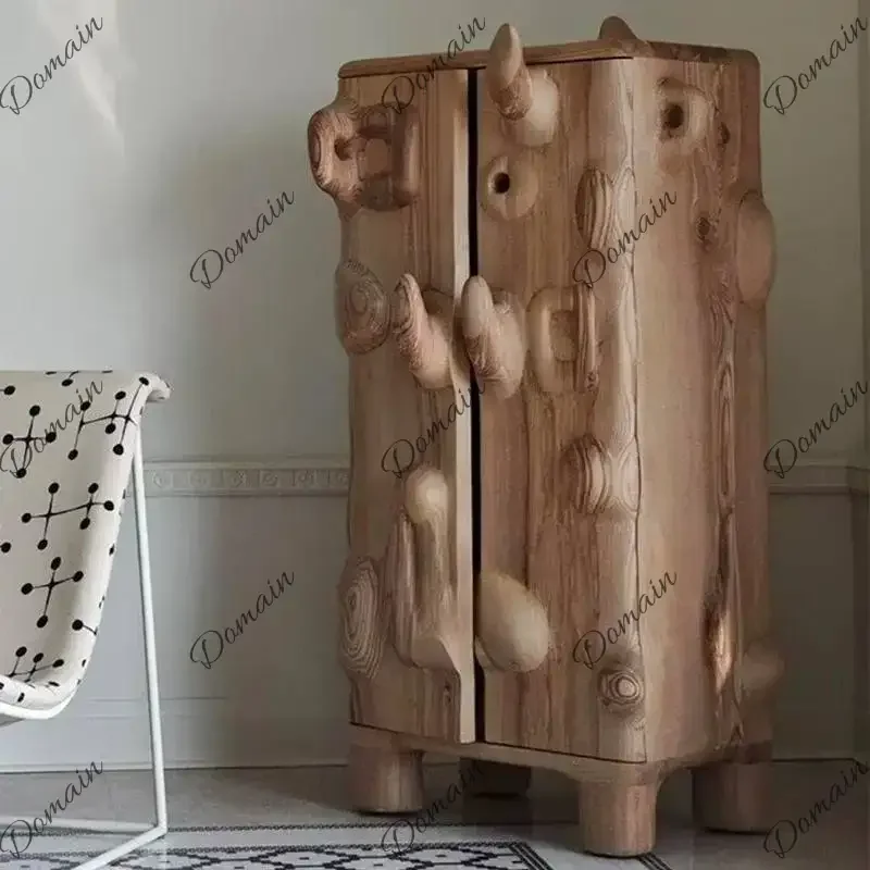 XY High Dustproof French Vintage Living Room Cabinets Narrow Meuble Rangement Furniture For Home White Wooden Living Room Cabine