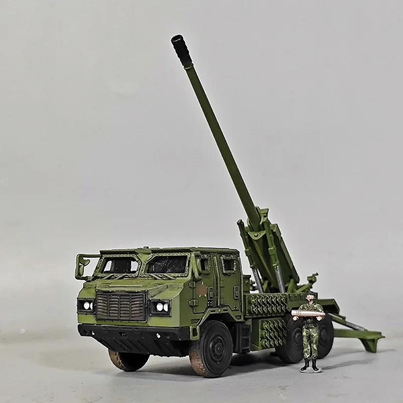 

Масштаб 1/72, PCL-181, 155-мм гаубица на грузовиковой платформе, готовая модель с ручной росписью, декоративное украшение, пластиковый материал.