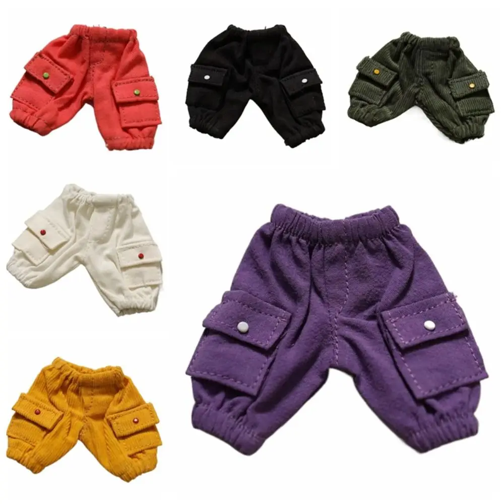 

Модная повседневная одежда, хлопковые кукольные штаны, брюки с карманами, кукольные брюки, сменные кукольные джинсы, одежда, игрушки