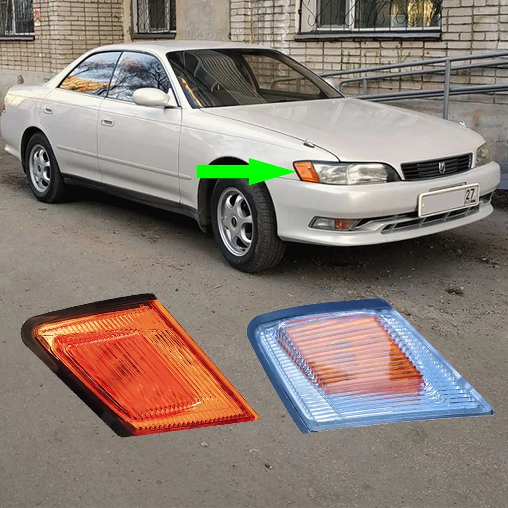 

Для Toyota Mark Gx90 1990-1992 8173022080 8173122100 лампа указателя поворота автомобиля передний угловой светильник