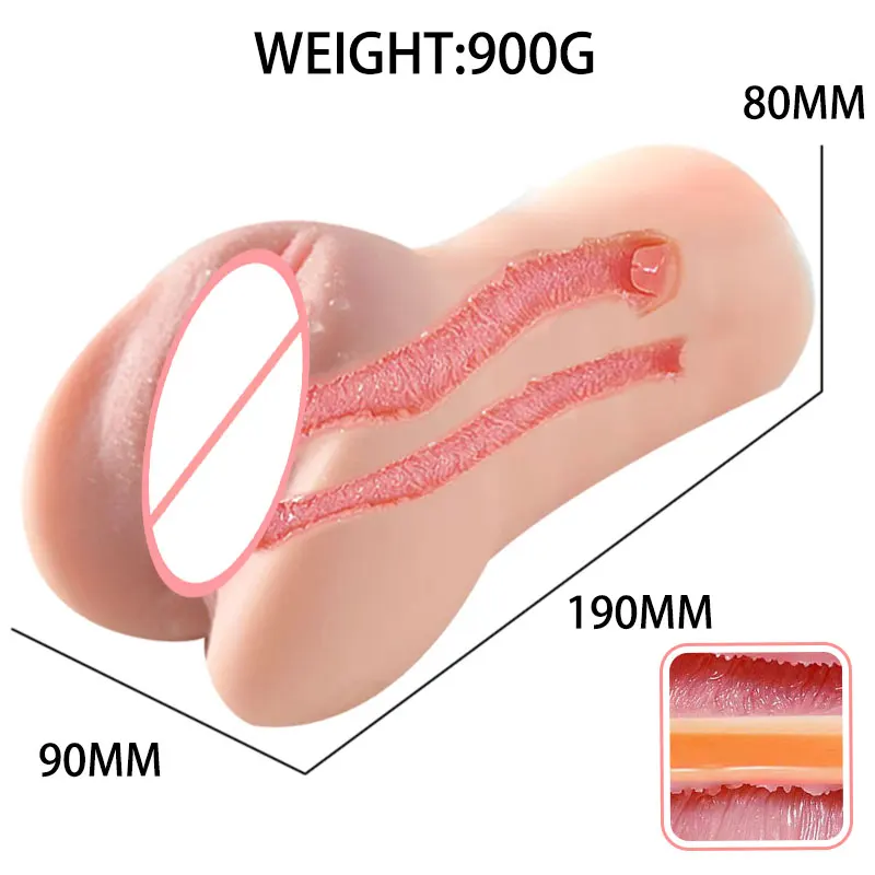 SC2026 Airplane Cup Male Masturbator Adult Sex Toys Slow Play Exercise Famous Instrument Real Vagina view 2