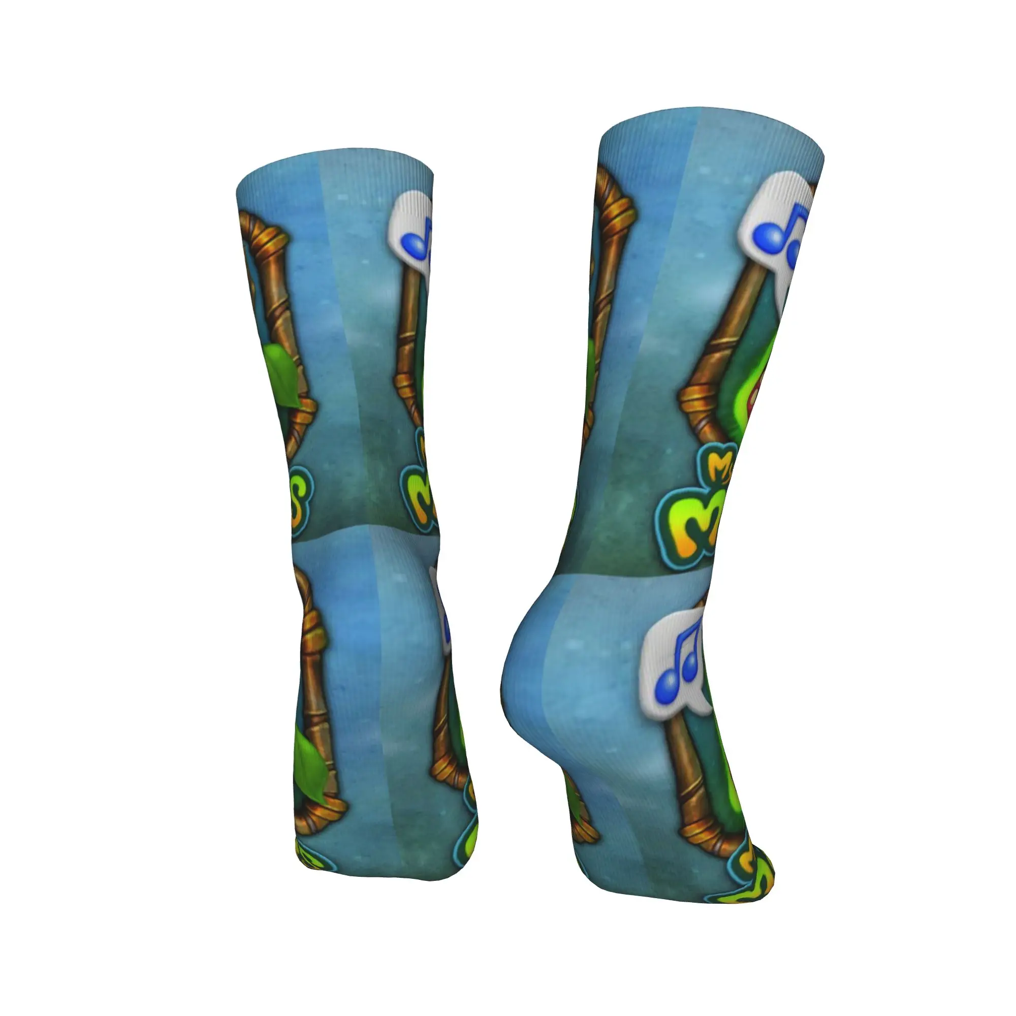 بلدي الغناء وحوش جوارب زوجين الجوارب الدافئة لينة جوارب بأشكال مضحكة الخريف الدراجات عدم الانزلاق الجرافيك الجوارب هدية عيد ميلاد