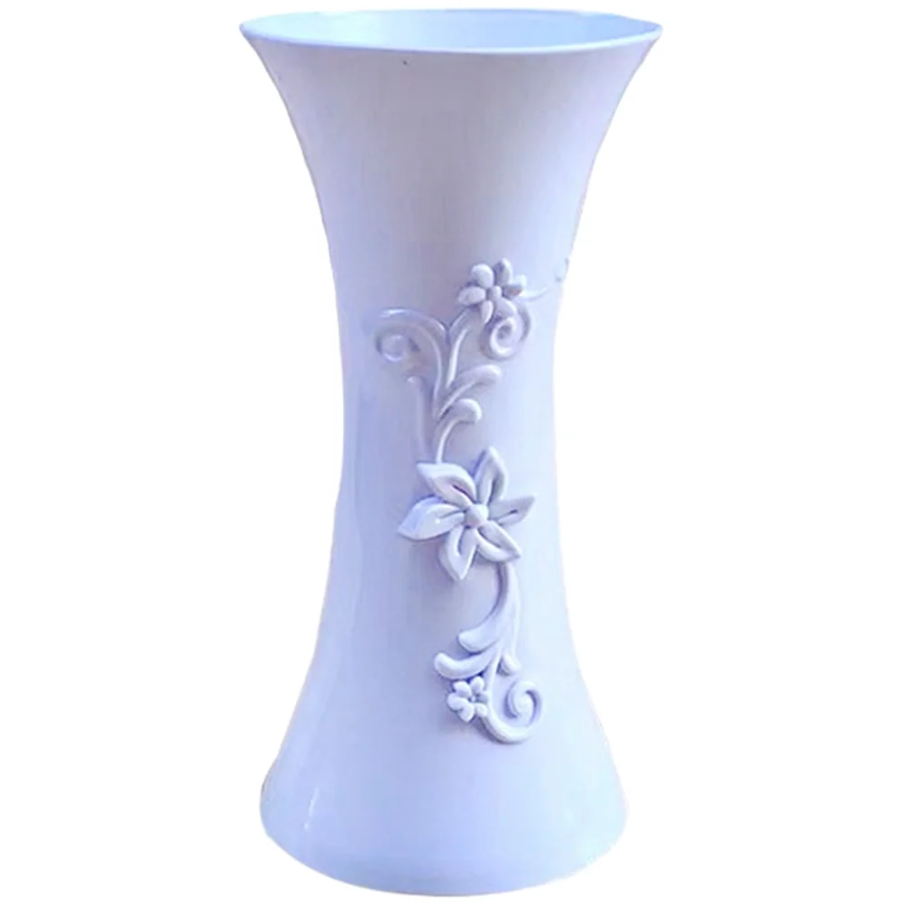 Plastic Flower Pot Nordic Vase For Indoor Plants Home Garden Decoration Flower Arrangement Art Ornaments