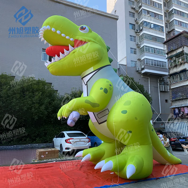 Customized Giant Inflatable Dragon Dinosaur for Zoo and amusement park displays advertising