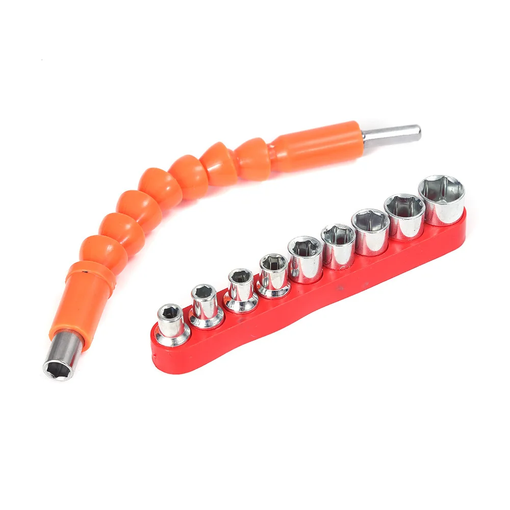 32pcs Universal Electric Drill Accessory Set - Flexible Shaft with Grinding Heads for Handheld Power Tools