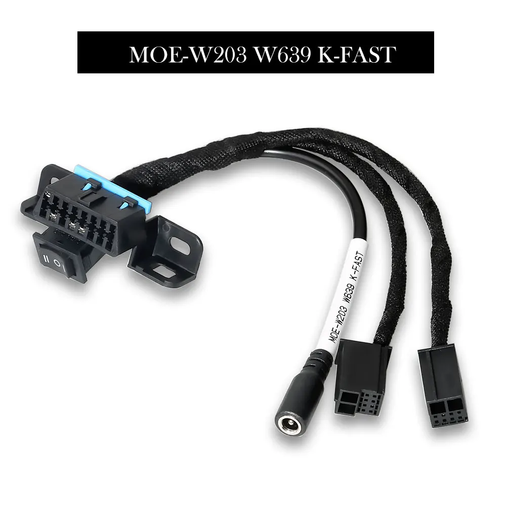 Newest 7PCS EIS ELV Test Line Cable For Mercedes VVDI MB BGA Tool Work For W209/W211/W906/W169/W208/W202/W210/W639