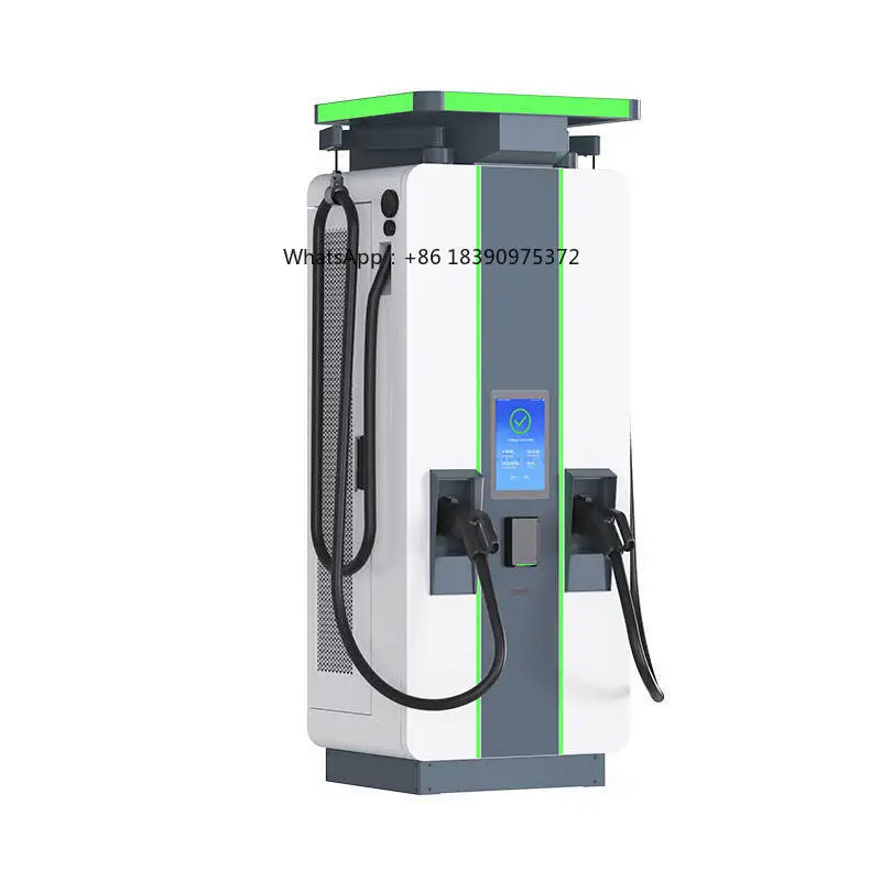 30KW 80KW DC Fast EV Charging Station with Interface Floor Stand