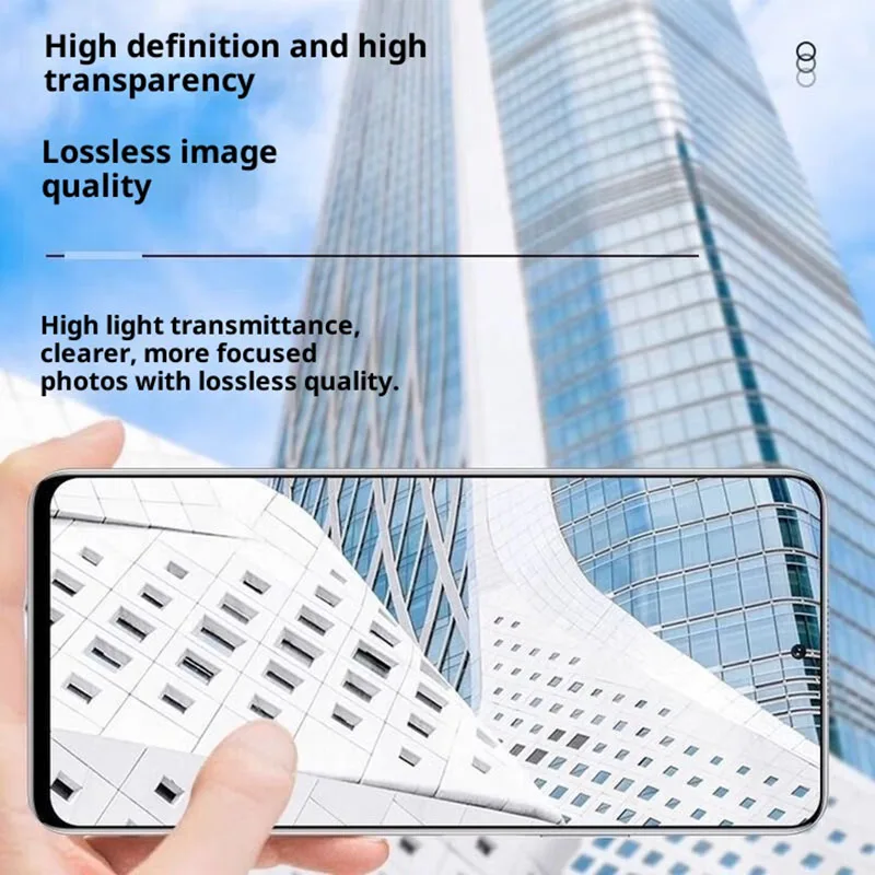 3-1 قطعة 9H كلير غطاء الكاميرا عدسة الزجاج المقسى ل vivo X300 برو الكاميرا الخلفية حامي عدسة الشاشة ل vivo X300 Pro mini #6