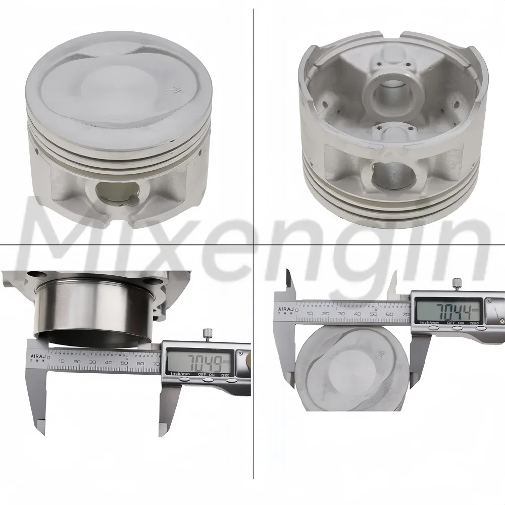 STD 71 مللي متر ATV دراجة نارية اسطوانة المكبس مجموعات ربط السيراميك الارضي ل 92-04 ياماها YFM250 YFB250 Timberwolf الدب المقتفي 250 4BD-11310-01-00