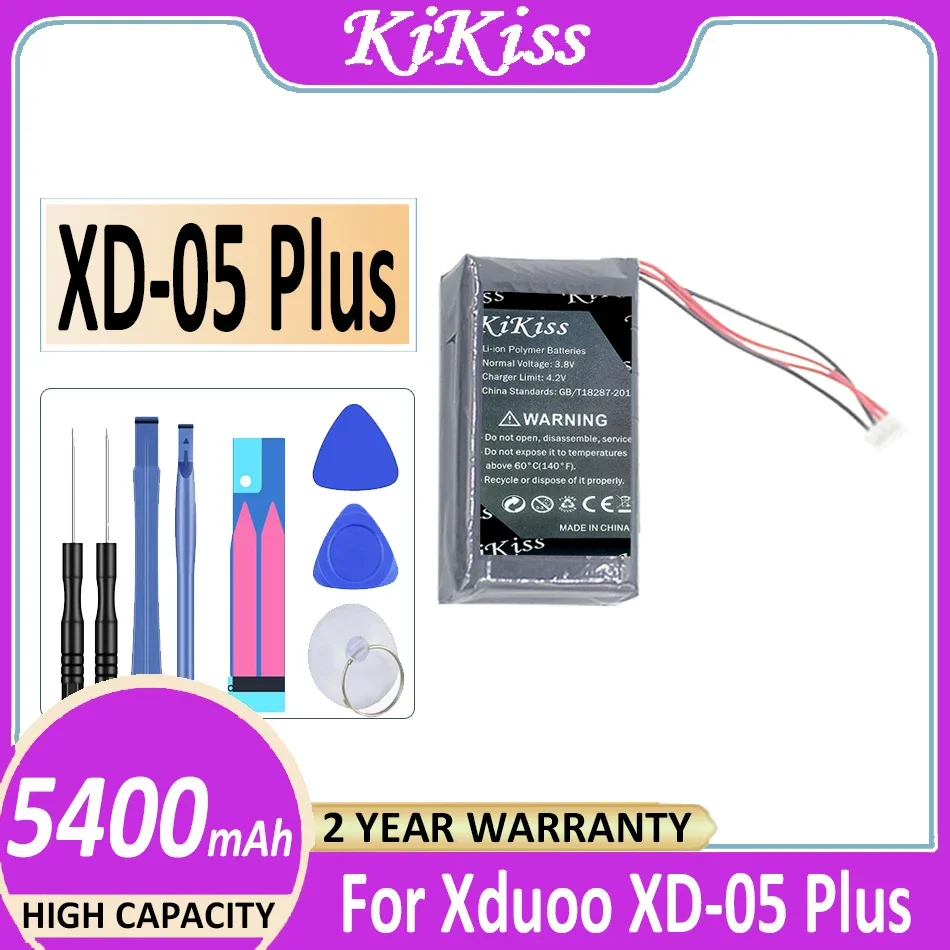 KiKiss Battery 5400mAh For Xduoo XD-05 Plus Bateria