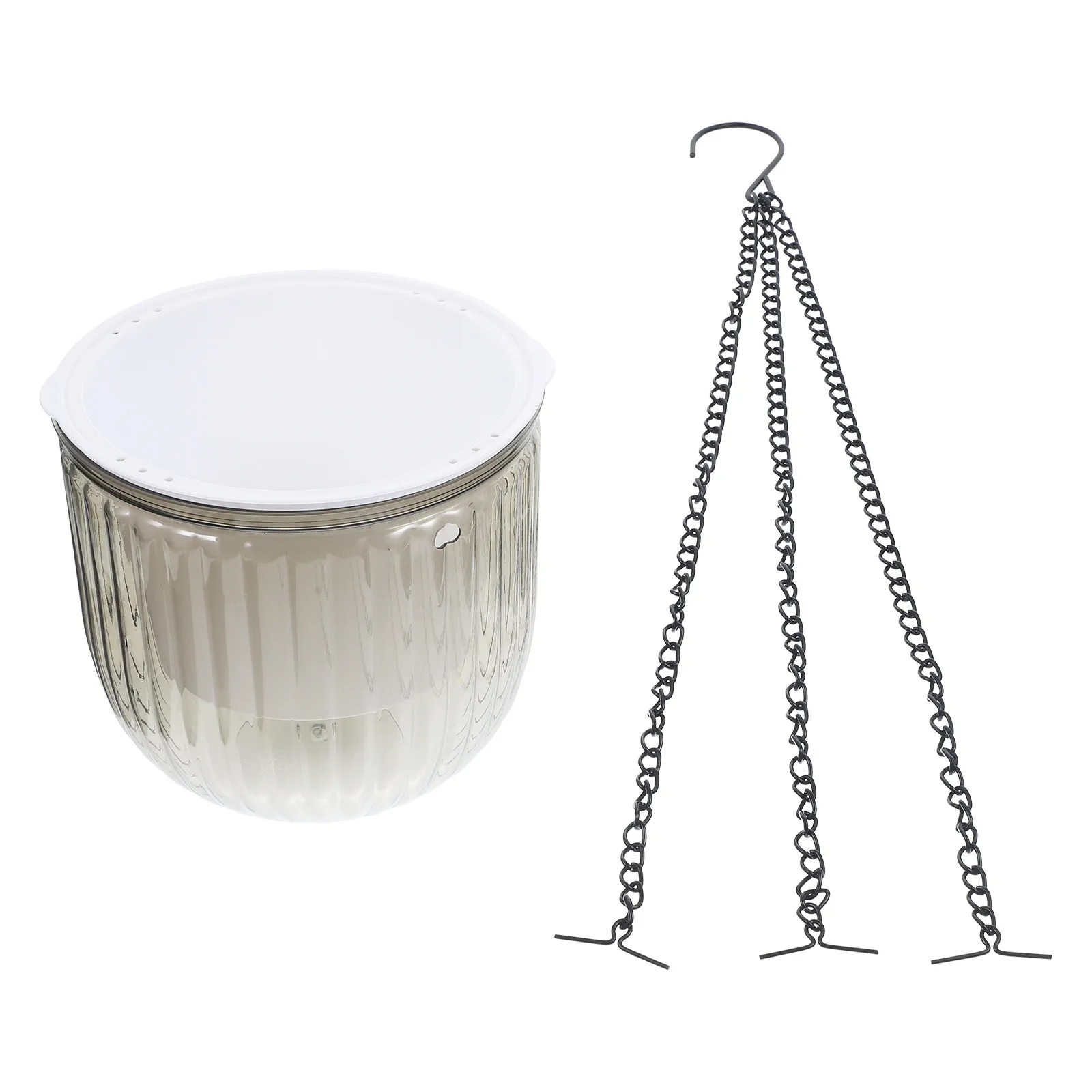 Self Watering Hanging Plant Pot Flower Automatic Absorption Planter Drainage Indoor Outdoor Balcony Garden Decor