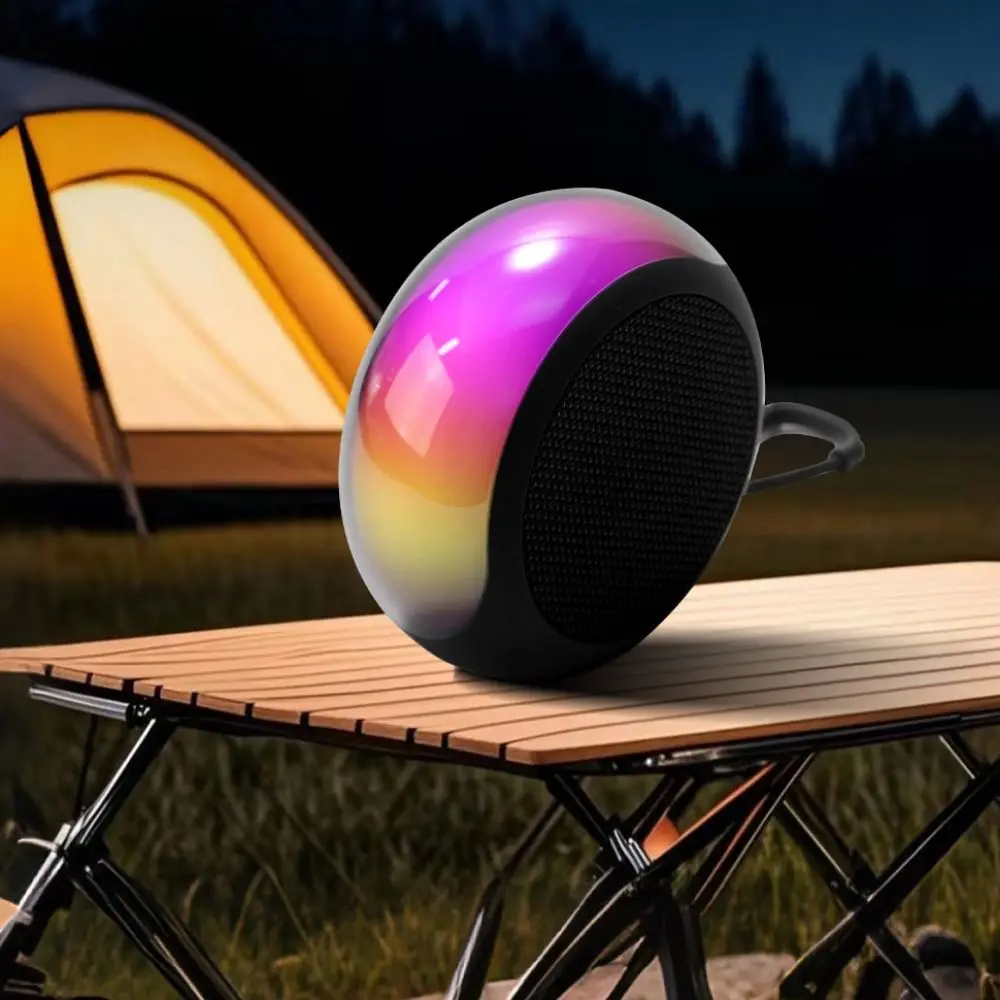 

2-in-1 Mini Bluetooth Speaker Magnetic High Sound Wireless Sound Box Quality Creative Portable Subwoofer Smartphones and Tablets