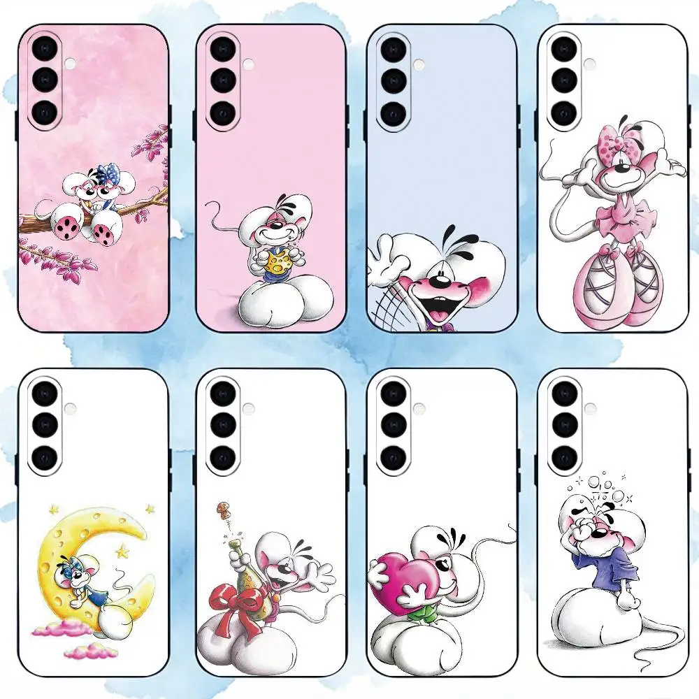 LOVELY D-Diddl gift Phone Case For Samsung Galaxy A73,A72,A71,A70,A53,A52,A51,Soft Silicone Black Cover