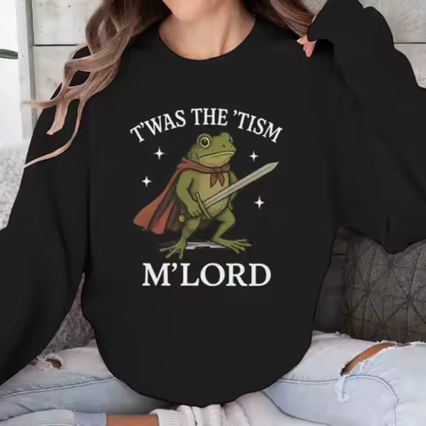 Autism Acceptance Neurodiversity Sweatshirt for Men Women Funny Animal Frog Fashion Casual Hoodie Autism Acceptance Gift Sweater