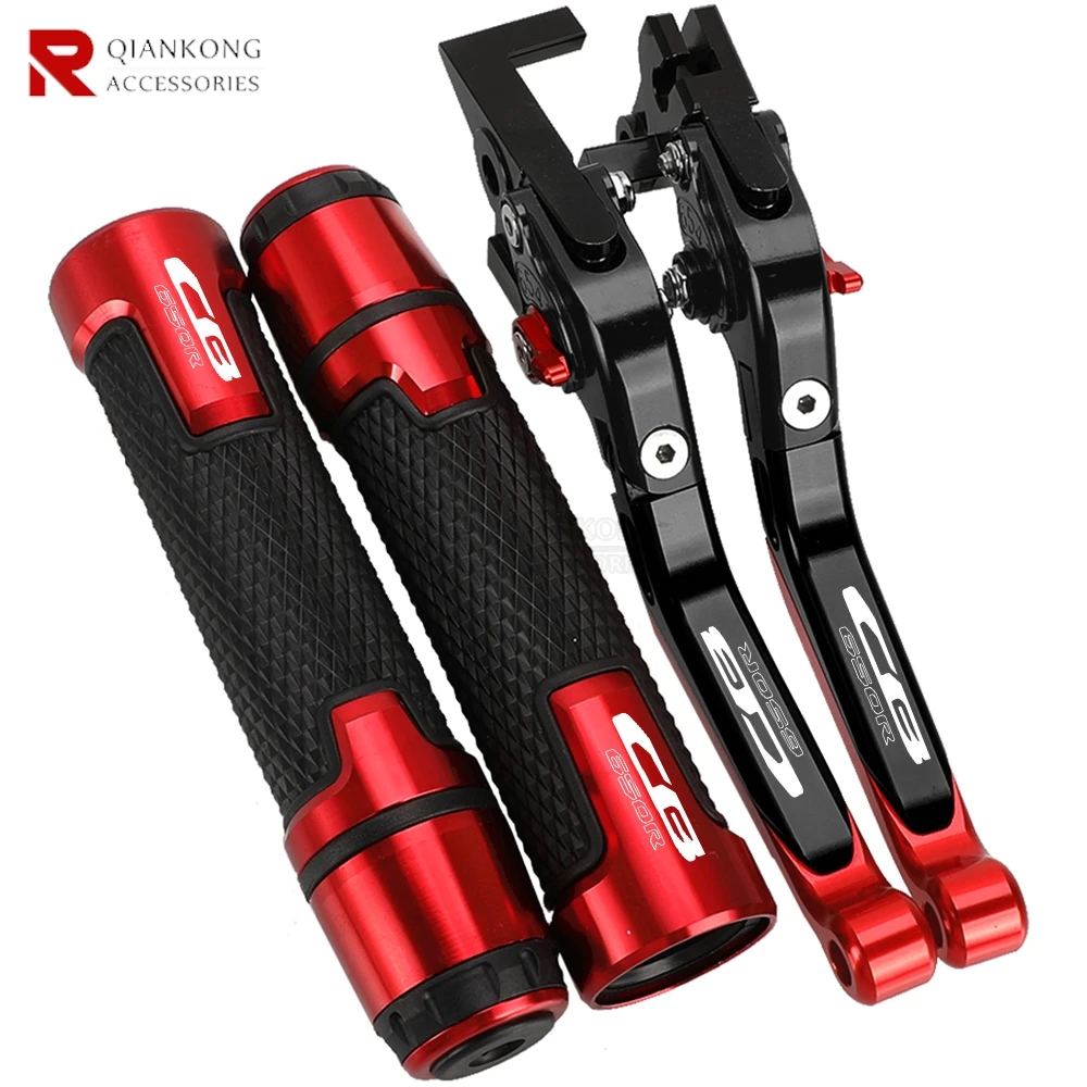 

Motorcycle for Honda cb650r cb650r CB650 R cb-650r 2018-2020 Accessories Adjustable Brake Clutch Levers Handlebar grips ends