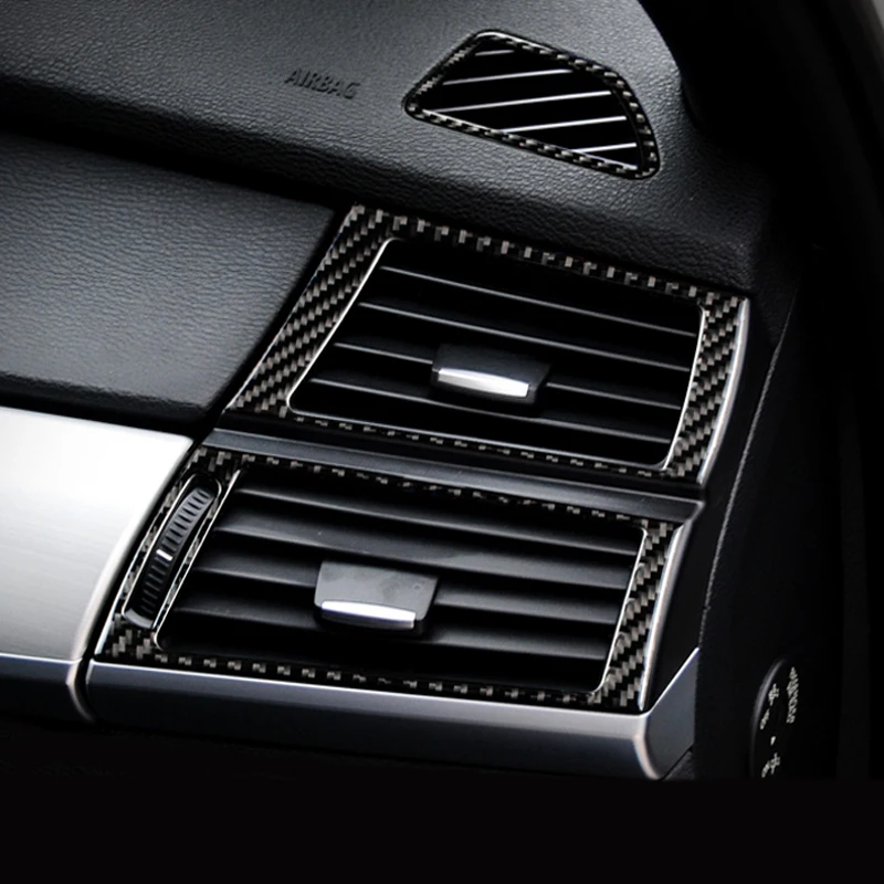 Car Inner Door Audio Speaker Gearshift Panel Door Armrest Reading Light Cover Trim Car Sticker for BMW X5 X6 E70 E71 Accessories