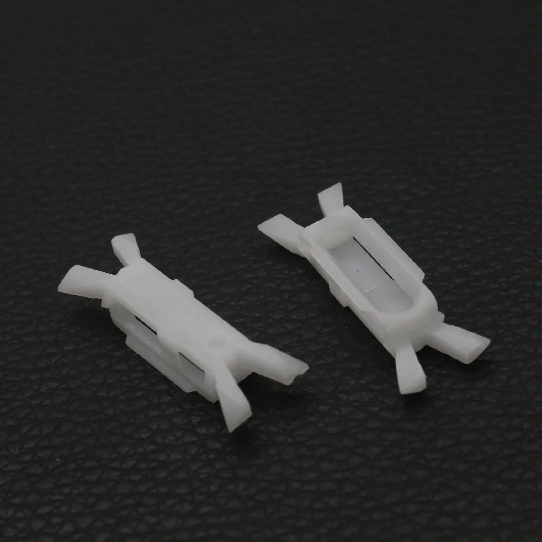 10 Pcs White Door Strip Seal Retainer Clips For Fiat Albea 2002-10 Palio 1996-01 Siena 1997-2002 Renault Clio Megane 7701204862