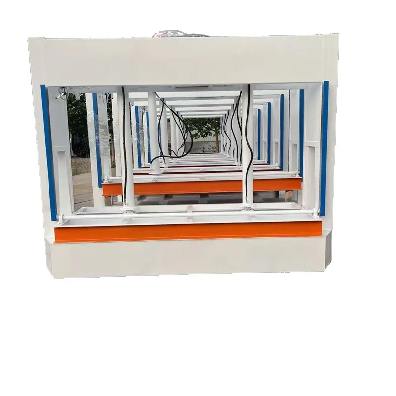 Arc mold cold press, aluminum honeycomb plate large four-cylinder automatic pressure-maintaining and pre-pressing chain