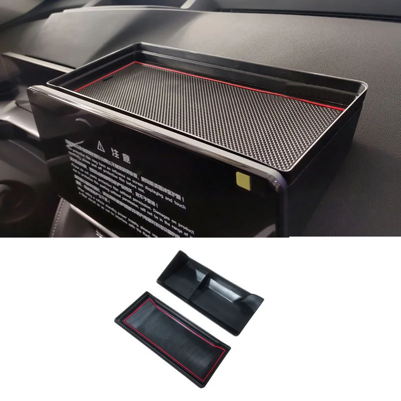 new Dashboard Storage Box Behind Screen，Haval H6 PHEV 2023 Plastic Dashboard Car Instrument Storage Box Great Wall Haval H6 3rd