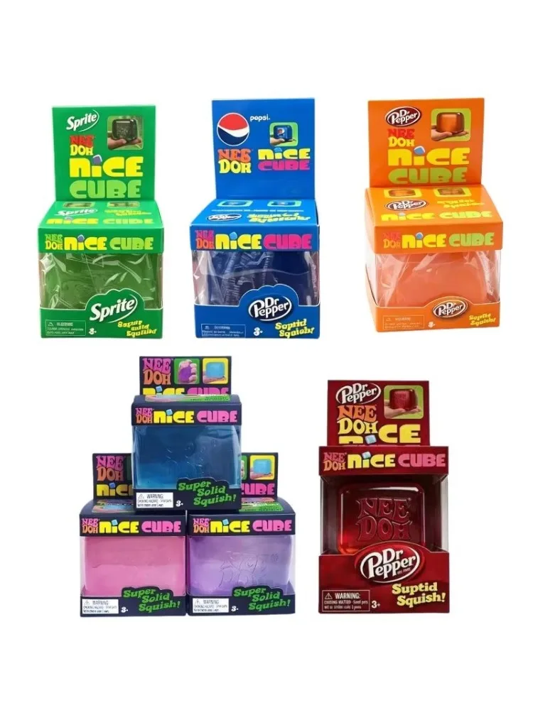 100+ Stück Needoh Squeeze-Spielzeug Squishy Blind Box Multi Langsam Aufsteigendes Squishy Stressabbau-Fingerspielzeug Mystery Box Geschenk