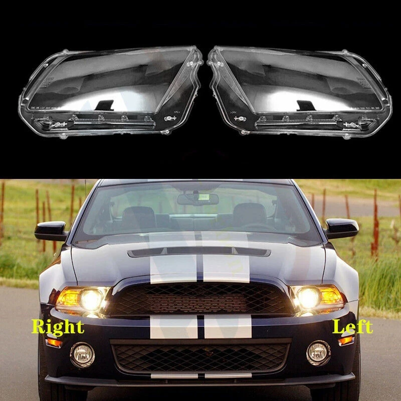

Ксеноновая фара, прозрачный корпус, крышка объектива передней фары или Ford Mustang MK5 Facelift 2010-2014, абажур