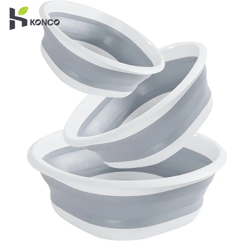 

Durable Foldable Pet Wash Basin - Portable Compression Basin for Dog Cat Travel Bathing Paw Cleaning Feeding Household Supplies