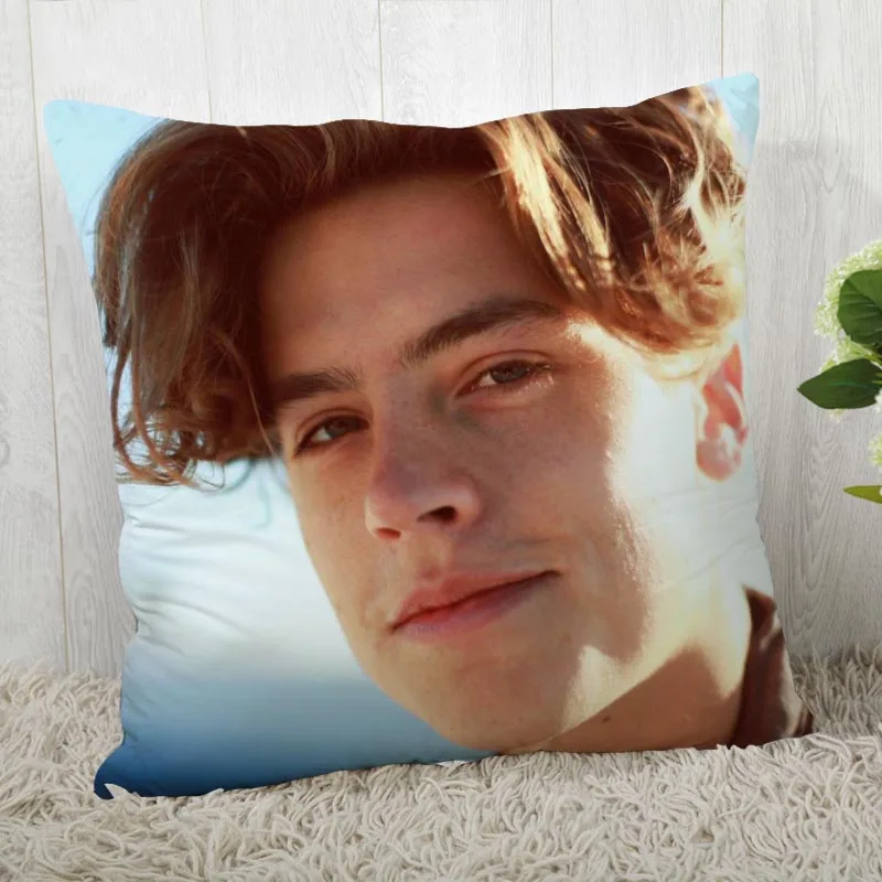 Cole Sprouse Pillowcase For Living Room Pillow Cover 45X45cm,40X40cm(one sides) Pillow Case Modern Home Decorative 04.01