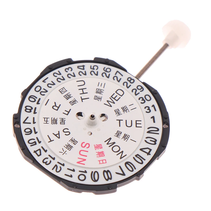 [New] New China Sunon Sl28 Sl28-6 Quartz Movement Replacement Three Hands Calendar Date A Cheap Alternative To 2115-20z Movement