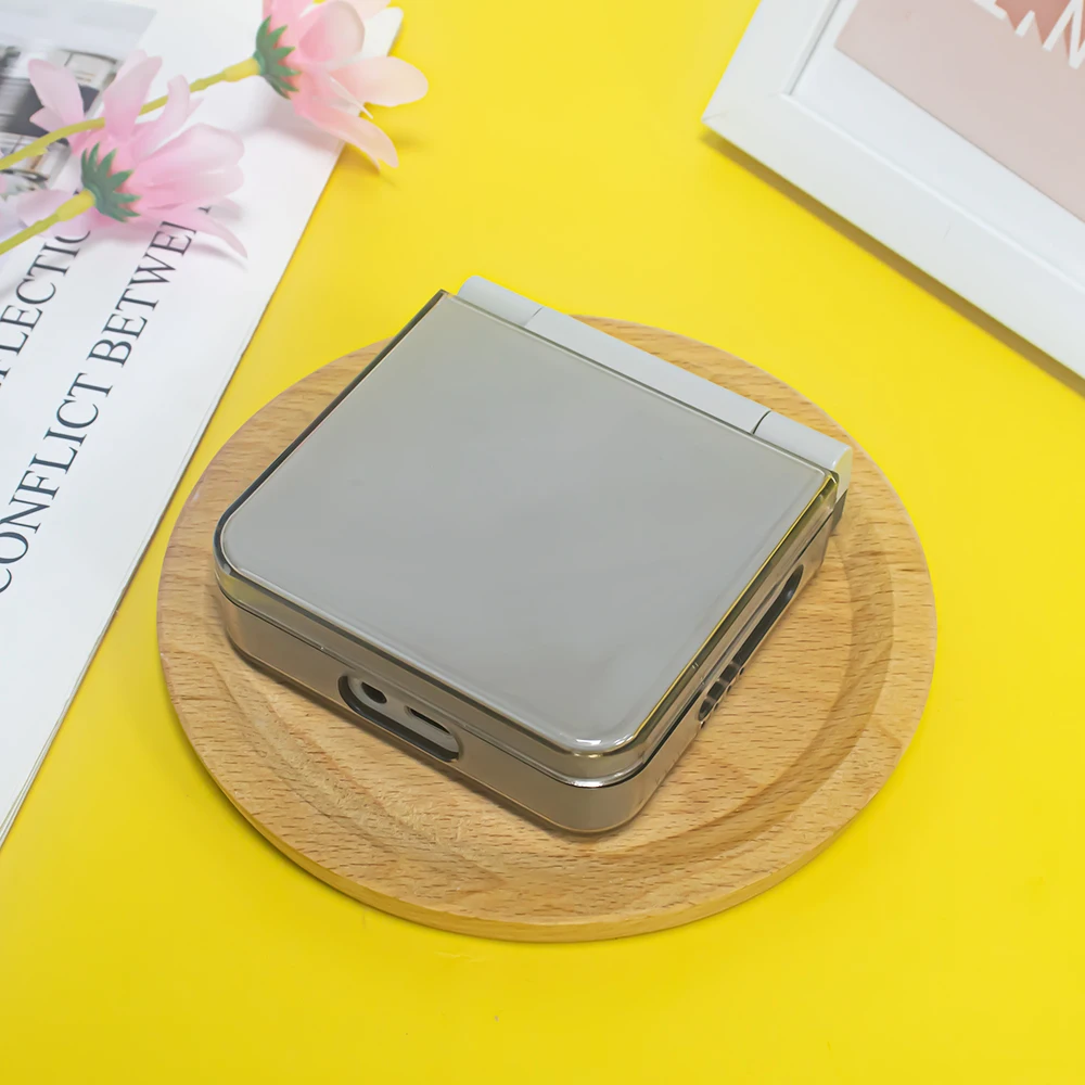 

Anti-Drop PC Material Protective Case for Miyoo Flip/Flip V2 Game Console Flip Cover Durable Protection