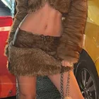 fashion leather pencil skirt