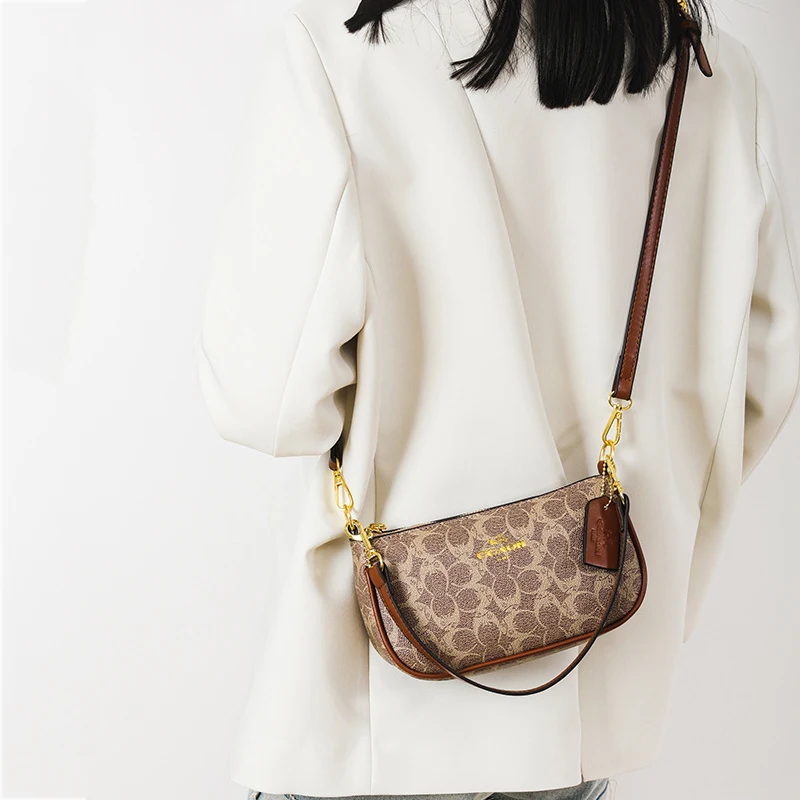 Elegant Women's Underarm Bag Hot Popular Ladies Shoulder Bag PU Leather Luxury Handbag Ladies Bag Designer Crossbody Bag image 4