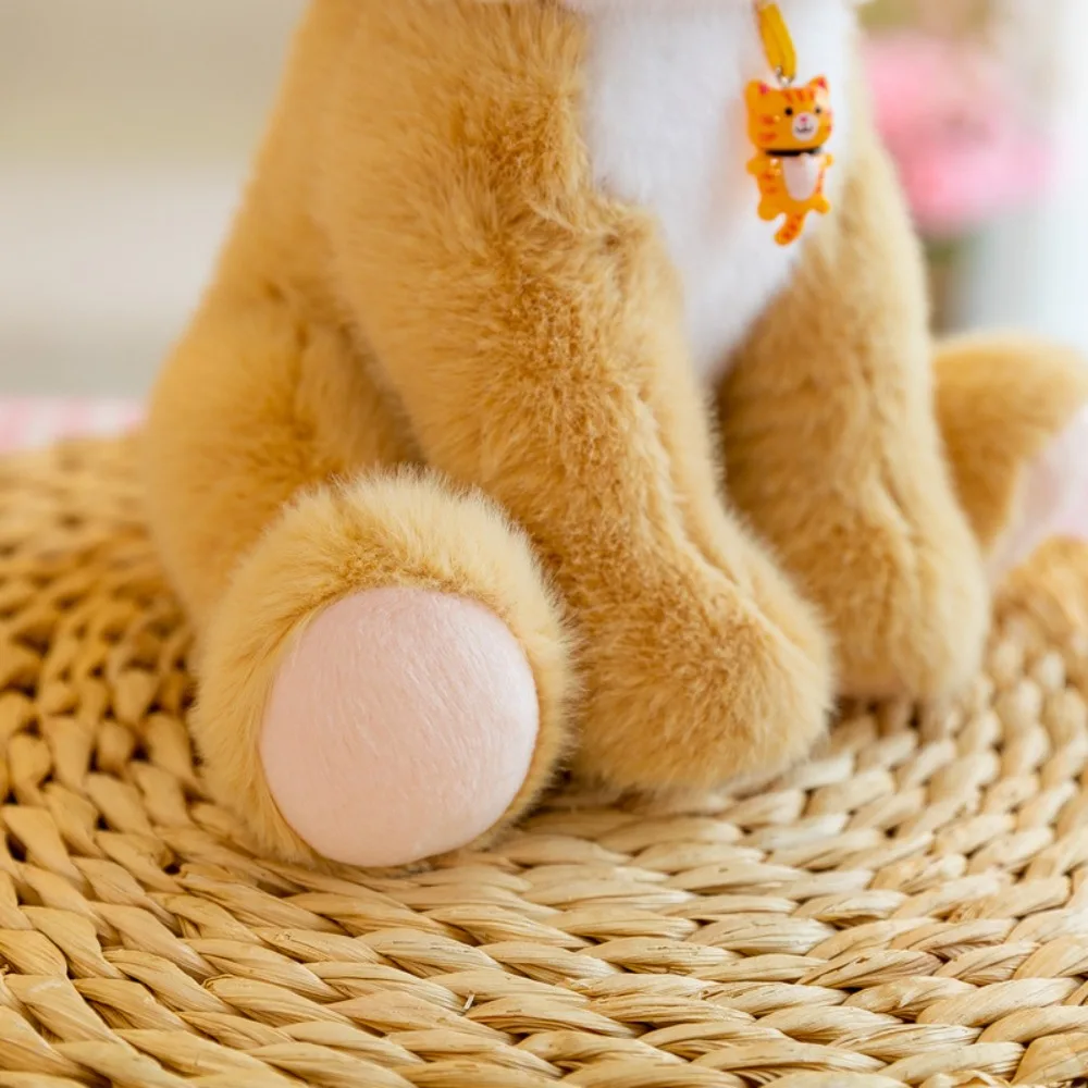 

Decoration With Bowknot Cat Plush Doll Cartoon Pendant Cat Plush Toy Soft Cute Cat Stuffed Toy Kids
