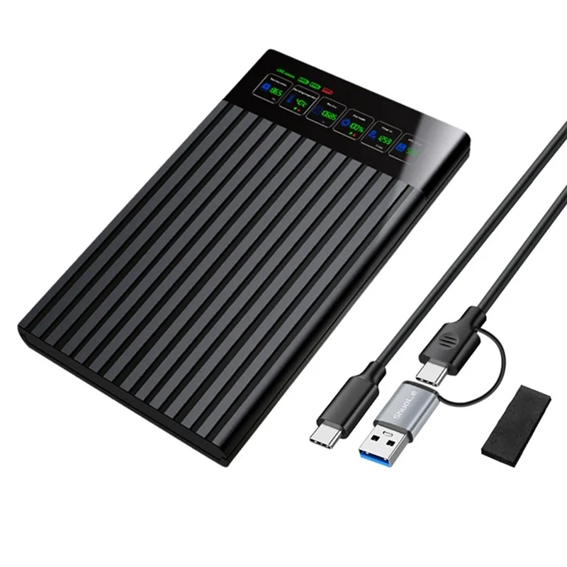 

ABMF-USB 3.1 мобильный жесткий диск, 2,5-дюймовый корпус SATA SSD HDD, 6 Гбит/с для ноутбука