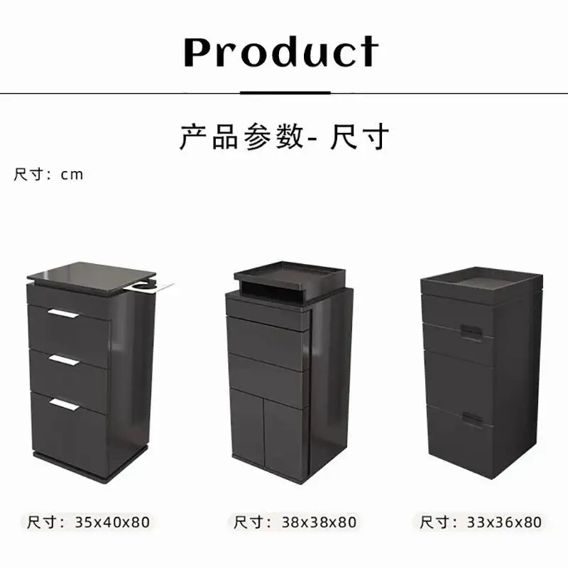 Simple Design Salon Trolley Barber Shop Dedicated Beauty Salon Storage Cabinet Taquilla Del Salón De Peluquería Salon Furniture