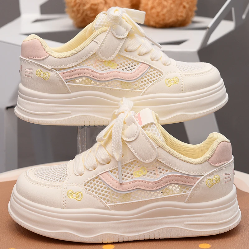 

Girls' board shoes, single mesh breathable children's mesh shoes, 2026 spring/summer new children's shoes, mesh casual shoes, gi