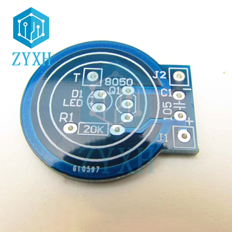 Mini Cuộn Dây Tesla Tự Làm Điện Tử Bộ DC 4.5V Không Vòng Cung Loại Chiếu Sáng Không Gian Với Pin AA Box Cho sinh Viên Thí Nghiệm