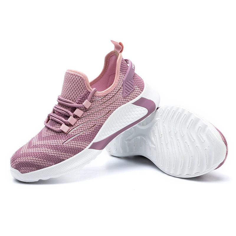 Nuove scarpe antinfortunistiche da donna scarpe da lavoro antiperforazione antiurto Sneakers da lavoro leggere e traspiranti scarpe indistruttibili