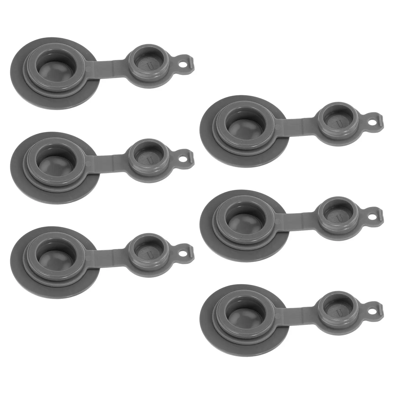 6Pcs Vacuum Bag Replacement Valves Tpu Air Valve Technology Compression Bag Sealing Accessories for Efficient Space Saving