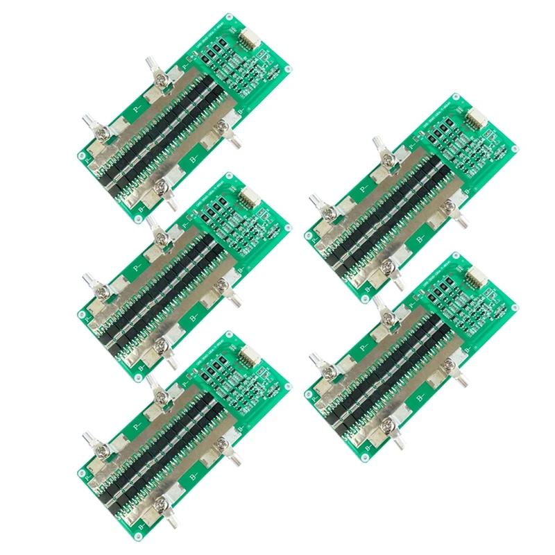 

5X 4S 12V Lifepo4 Battery Protection Board With Balanced Charging 150A Continuous 100A Power Car Start Equalizer