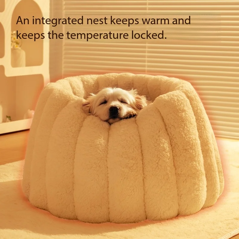 

Dog kennel for all seasons,pet bed for small and medium-sized dogs to sleep in, small dog sofa, autumn and winter warm supplies