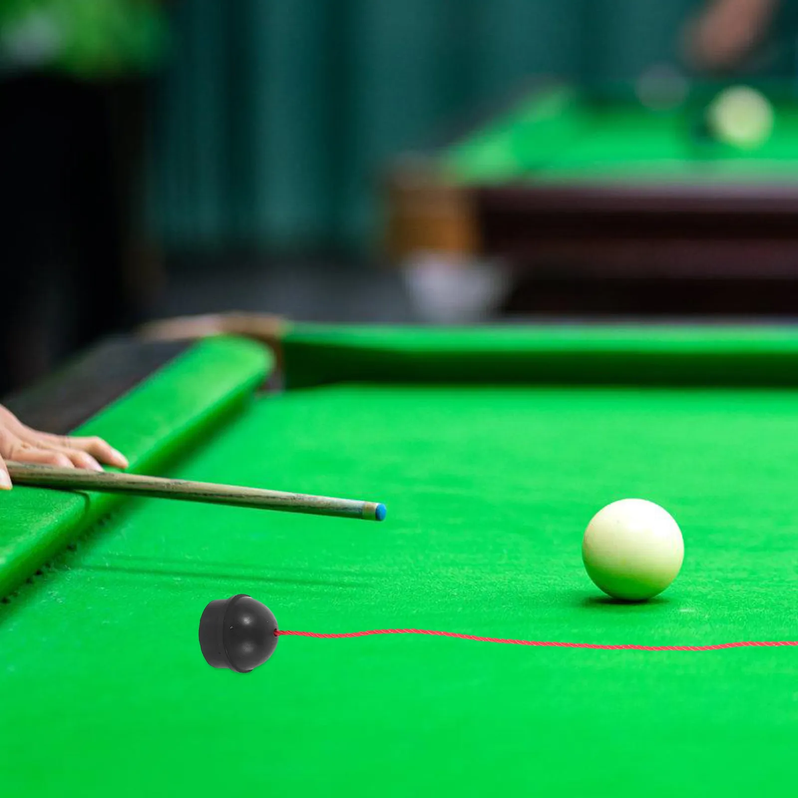 

Sturdy Portable Snooker Chalk Holder Rubberized Pool Chalk Protector Ergonomic Design Drop Resistant Billiard Supply Tool