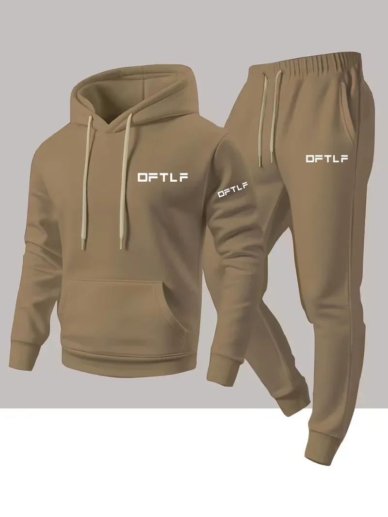 2026 2026 New Men's Minimalist Hoodie Fashionable printed set suitable for casual and sportswear - Aliexpress Deal
