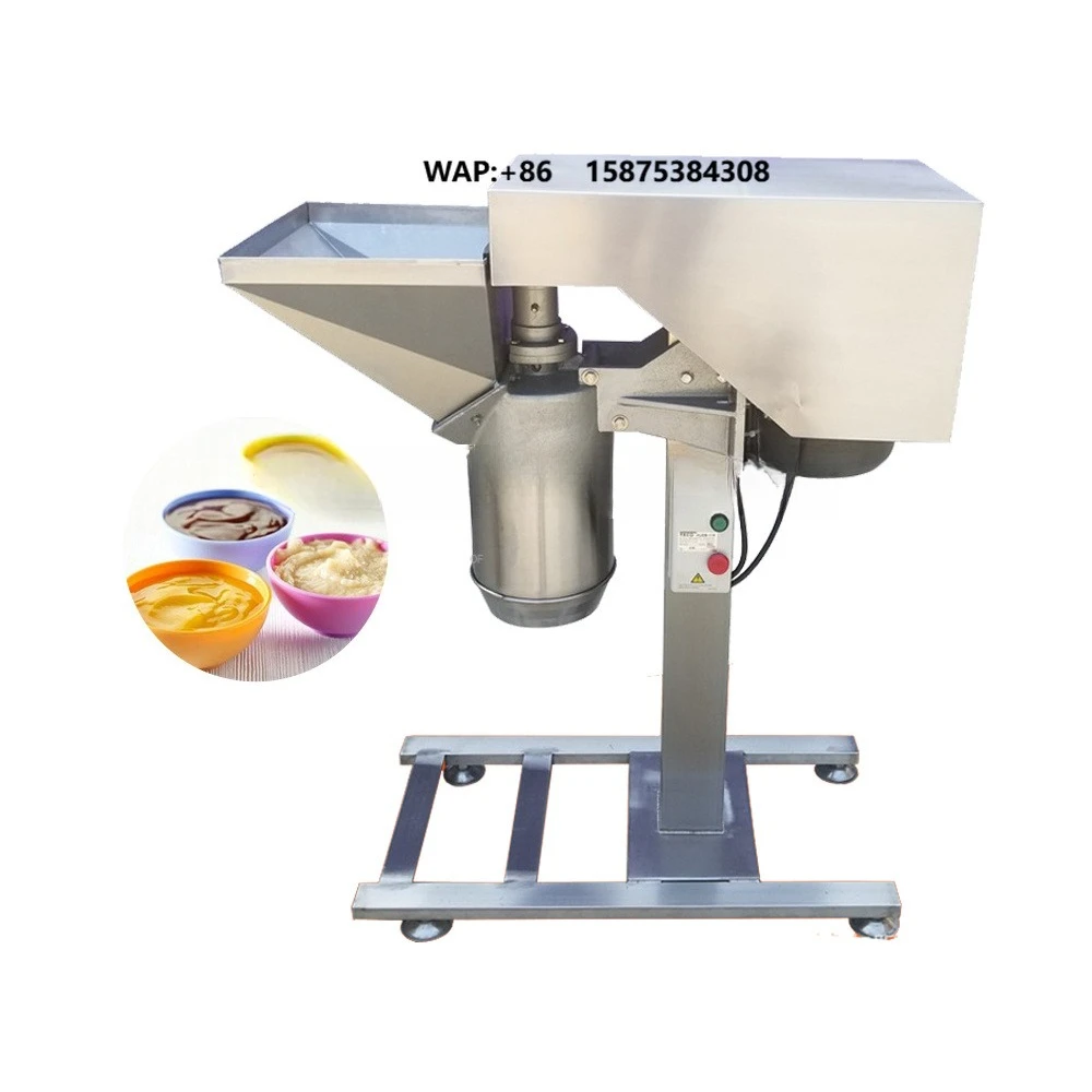 DVG Tomato Mango Banana Grape  Fruit Crusher Vegetable Shredder Onion Chopper Puree Paste Making Machine Production Line