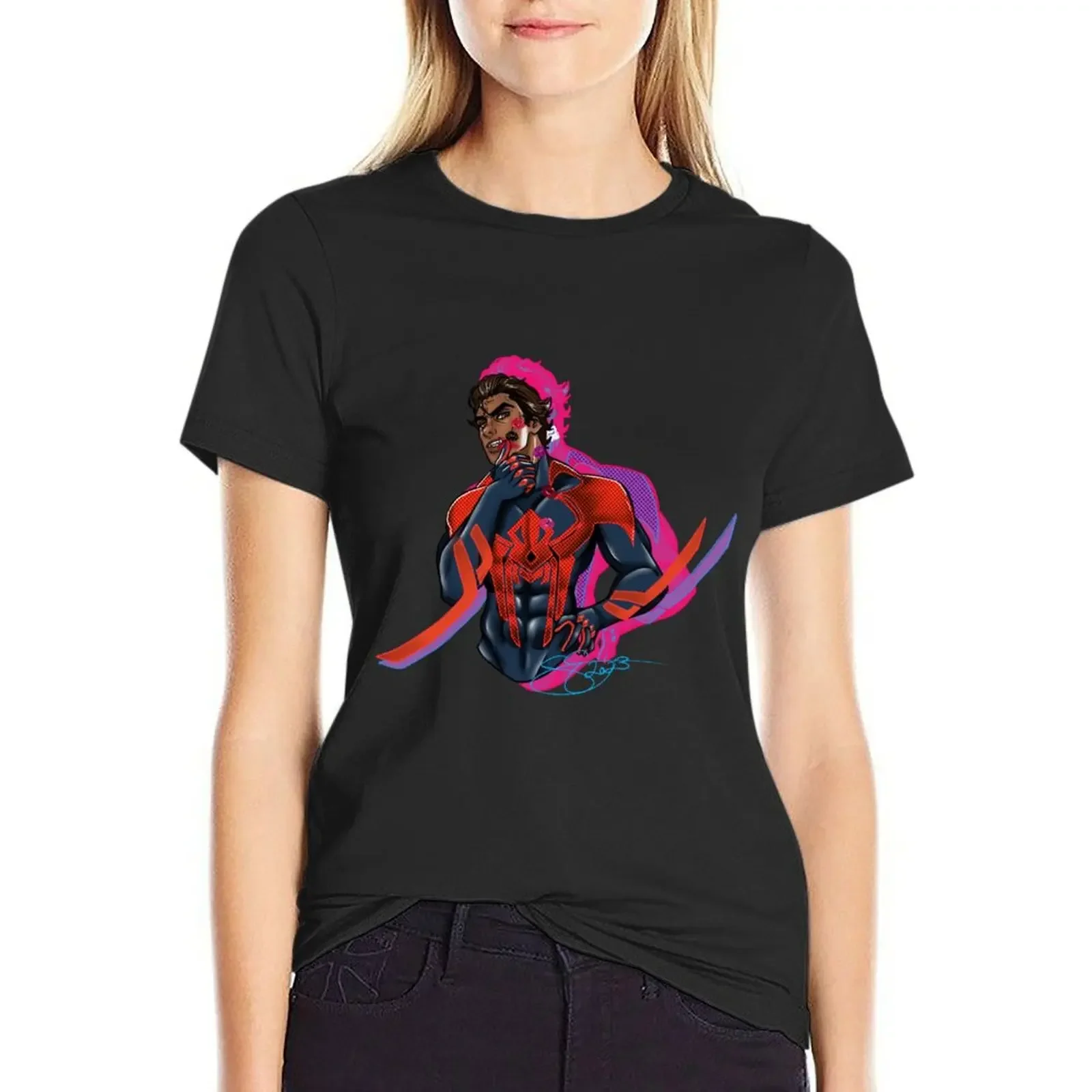 

Miguel O'Hara T-Shirt customs design your own animal prinfor anime clothes clothes for Women
